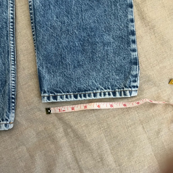 Maison Martin Margiela Blue Patchwork Cropped Jeans - Picture 6 of 8